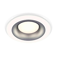 Купить Комплект встраиваемого светильника Ambrella light Techno Spot XC7621004 SWH/MCH белый песок/хром матовый (C7621, N7013) в Туле