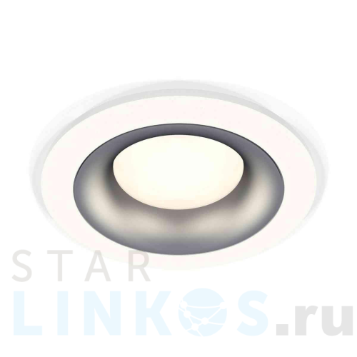 Купить с доставкой Комплект встраиваемого светильника Ambrella light Techno Spot XC7621004 SWH/MCH белый песок/хром матовый (C7621, N7013) в Туле