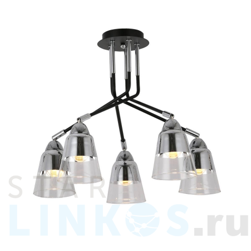 Купить Потолочная люстра Evoluce Lirino SLE102902-05 за 7 370 руб. в Туле Купить с доставкой Потолочная люстра Evoluce Lirino SLE102902-05 в Туле