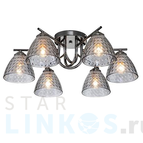 Купить Потолочная люстра Escada Adonis 659/6PL Black за 8 500 руб. в Туле фото 2 Купить с доставкой Потолочная люстра Escada Adonis 659/6PL Black в Туле фото 2