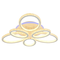 Купить Потолочная светодиодная люстра Profit Light 8033/3+3 WHT в Туле