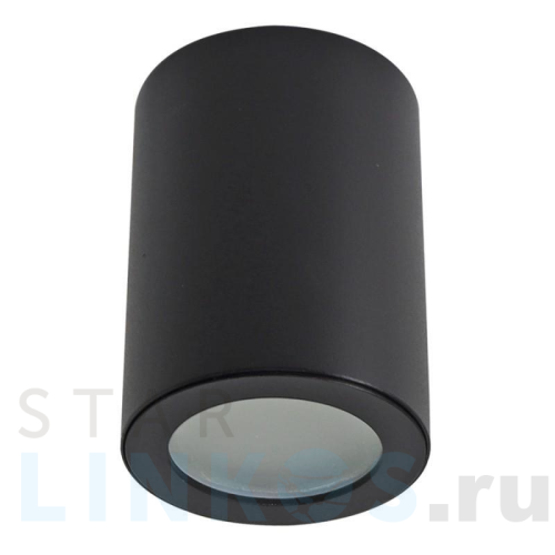 Купить с доставкой Потолочный светильник Fametto Sotto DLC-S606 GU10 IP44 Black в Туле