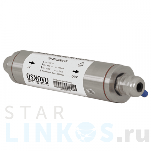 Купить Устройство грозозащиты Osnovo SP-IP/1000PW за 10 446 руб. в Туле Купить с доставкой Устройство грозозащиты Osnovo SP-IP/1000PW в Туле
