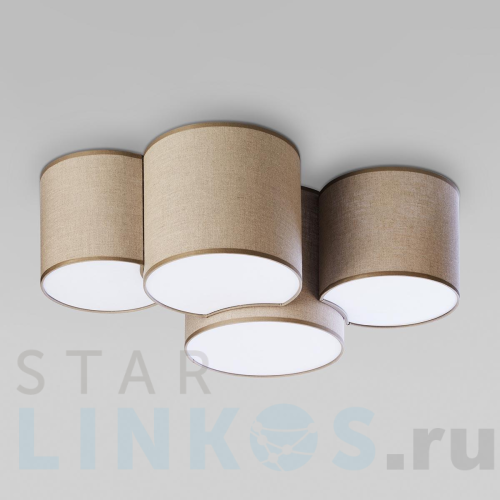 Купить Потолочный светильник TK Lighting 6592 Mona Nature за 30 200 руб. в Туле Купить с доставкой Потолочный светильник TK Lighting 6592 Mona Nature в Туле