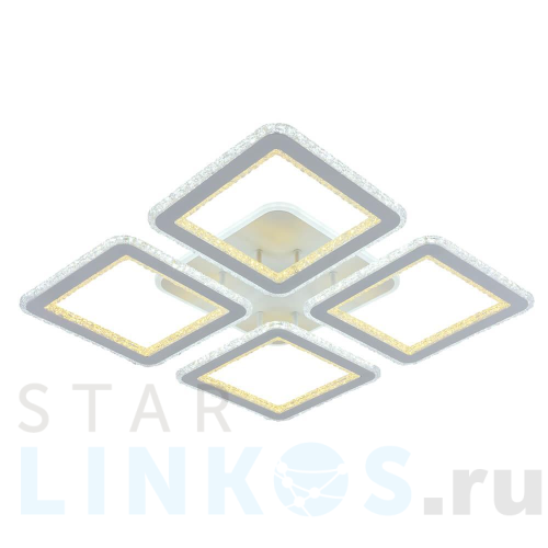 Купить Потолочная светодиодная люстра Profit Light 8041/4 WHT за 7 276 руб. в Туле Купить с доставкой Потолочная светодиодная люстра Profit Light 8041/4 WHT в Туле