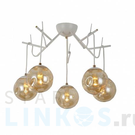 Купить Потолочная люстра Evoluce Calletta SLE110202-05 за 8 910 руб. в Туле фото 2 Купить с доставкой Потолочная люстра Evoluce Calletta SLE110202-05 в Туле фото 2