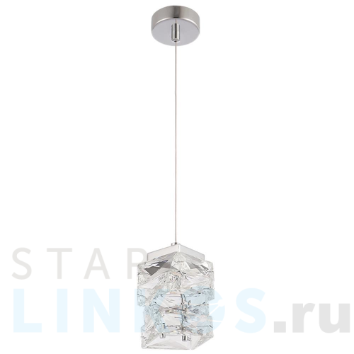Купить Подвесной светильник Crystal Lux Rolando SP1.1 Chrone за 4 900 руб. в Туле Купить с доставкой Подвесной светильник Crystal Lux Rolando SP1.1 Chrone в Туле