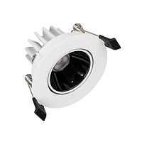 Купить Встраиваемый светодиодный светильник Arlight MS-Forecast-Built-Turn-R82-8W Warm3000 035448 в Туле