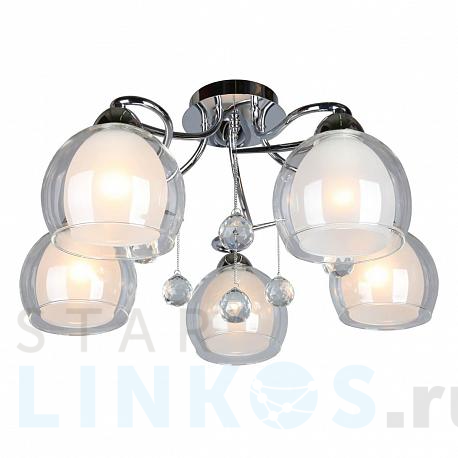 Купить Потолочная люстра Omnilux Maluventu OML-54707-05 за 11 520 руб. в Туле фото 2 Купить с доставкой Потолочная люстра Omnilux Maluventu OML-54707-05 в Туле фото 2