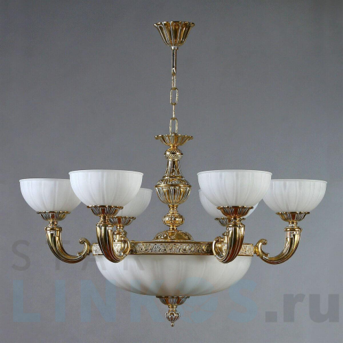 Купить Подвесная люстра Ambiente Lugo 8539/6 WP за 147 633 руб. в Туле Купить с доставкой Подвесная люстра Ambiente Lugo 8539/6 WP в Туле