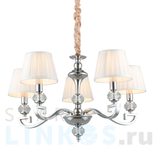 Купить Подвесная люстра Omnilux Mozatte OML-72403-05 за 19 850 руб. в Туле Купить с доставкой Подвесная люстра Omnilux Mozatte OML-72403-05 в Туле