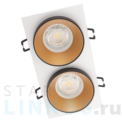 Купить Встраиваемый светильник Denkirs DK2422-GD за 2 983 руб. в Туле Купить с доставкой Встраиваемый светильник Denkirs DK2422-GD в Туле