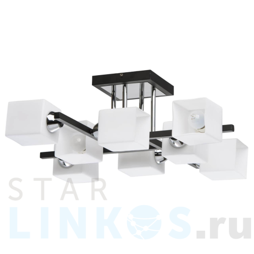 Купить Потолочная люстра De Markt Тетро 673011508 за 16 630 руб. в Туле Купить с доставкой Потолочная люстра De Markt Тетро 673011508 в Туле