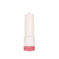 Купить Комплект подвесного светильника Ambrella light Techno Spot XP7401003 SWH/PI белый песок/розовый (A2301, C6342, A2030, C7401, N7193) в Туле