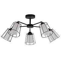 Купить Потолочная люстра IMEX MD.24380-5-S BK+CH в Туле