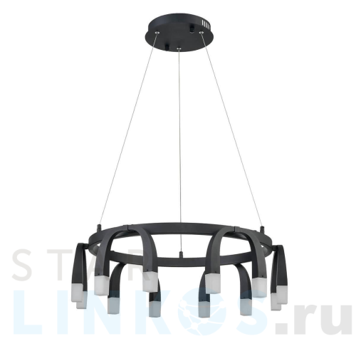 Купить с доставкой Подвесной светильник Vele Luce Negro VL7102P12 в Туле