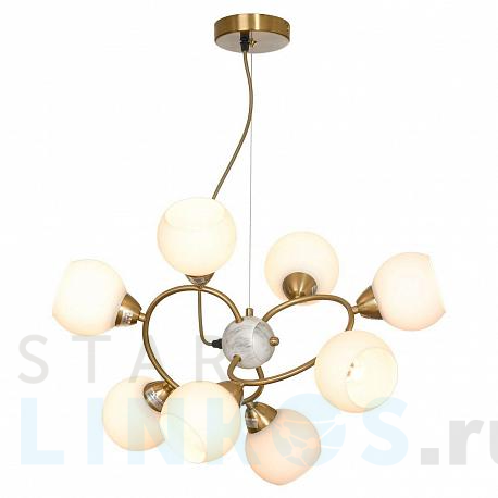 Купить Подвесная люстра Lussole Lgo LSP-8413 за 10 662 руб. в Туле фото 2 Купить с доставкой Подвесная люстра Lussole Lgo LSP-8413 в Туле фото 2