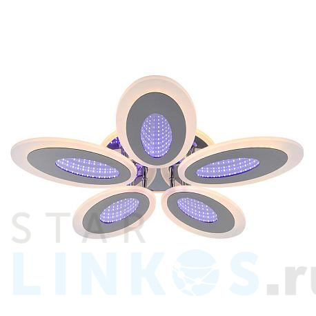 Купить Потолочная светодиодная люстра Profit Light 8091/5 CHR за 5 525 руб. в Туле фото 2 Купить с доставкой Потолочная светодиодная люстра Profit Light 8091/5 CHR в Туле фото 2