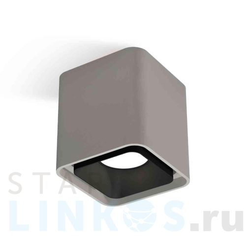 Купить с доставкой Комплект накладного светильника Ambrella light Techno Spot XS7842002 SGR/SBK серый песок/черный песок (C7842, N7702) в Туле