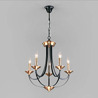 Купить Подвесная люстра Eurosvet Lazzaro 60098/5 черный в Туле