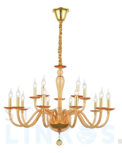 Купить с доставкой Подвесная люстра Lumien Hall Рьяна 2030/15H-AMGD в Туле