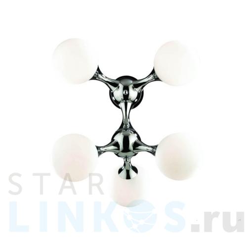 Купить Потолочная люстра Ideal Lux Nodi Pl5 Bianco 073712 за 39 310 руб. в Туле Купить с доставкой Потолочная люстра Ideal Lux Nodi Pl5 Bianco 073712 в Туле