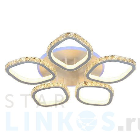 Купить Потолочная светодиодная люстра Profit Light 8022/5 WHT за 8 687 руб. в Туле фото 2 Купить с доставкой Потолочная светодиодная люстра Profit Light 8022/5 WHT в Туле фото 2