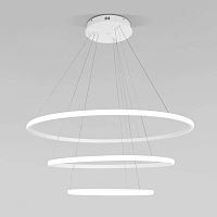 Купить Подвесной светодиодный светильник Eurosvet Collars 90264/3 белый в Туле