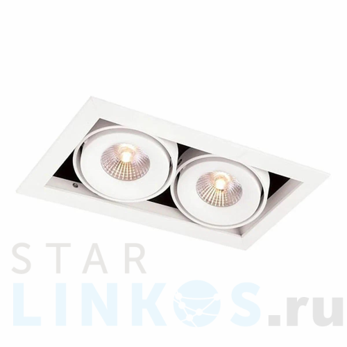 Купить с доставкой Встраиваемый светодиодный светильник Voltalighting GRILL DL0151.36.3K.TW в Туле