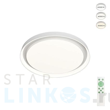 Купить Накладной светодиодный светильник Denkirs DK6515-WH за 11 990 руб. в Туле фото 2 Купить с доставкой Накладной светодиодный светильник Denkirs DK6515-WH в Туле фото 2