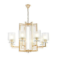 Купить Подвесная люстра Lumina Deco Manhattan LDP 8012-8 F.GD в Туле