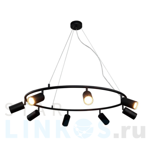 Купить Подвесная люстра Crystal Lux CLT 015C8 D800 BL за 29 300 руб. в Туле Купить с доставкой Подвесная люстра Crystal Lux CLT 015C8 D800 BL в Туле