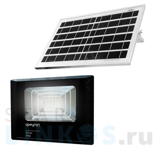 Купить с доставкой Светильник на солнечных батареях Apeyron 05-34 в Туле