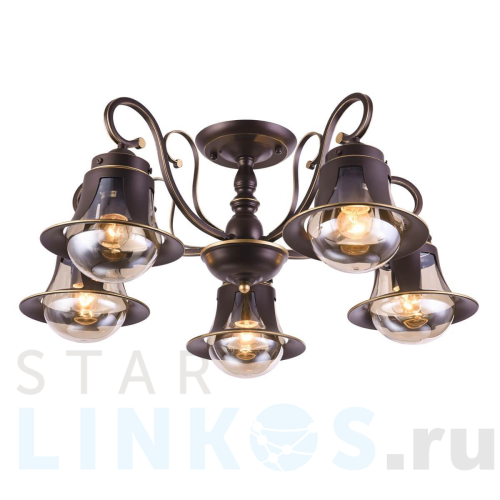 Купить Потолочная люстра Omnilux Molfetta OML-50607-05 за 16 190 руб. в Туле Купить с доставкой Потолочная люстра Omnilux Molfetta OML-50607-05 в Туле