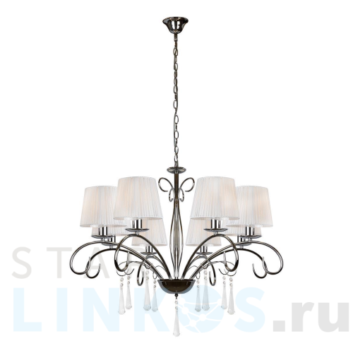 Купить Подвесная люстра iLamp Perfection RM7006/8CR за 25 190 руб. в Туле Купить с доставкой Подвесная люстра iLamp Perfection RM7006/8CR в Туле
