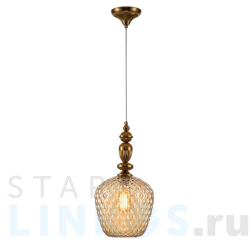 Купить Подвесной светильник Indigo Annata 11010/1P Amber V000129 за 16 110 руб. в Туле Купить с доставкой Подвесной светильник Indigo Annata 11010/1P Amber V000129 в Туле