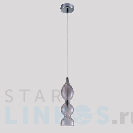 Купить Подвесной светильник Crystal Lux Iris SP1 B Smoke за 7 400 руб. в Туле фото 2 Купить с доставкой Подвесной светильник Crystal Lux Iris SP1 B Smoke в Туле фото 2