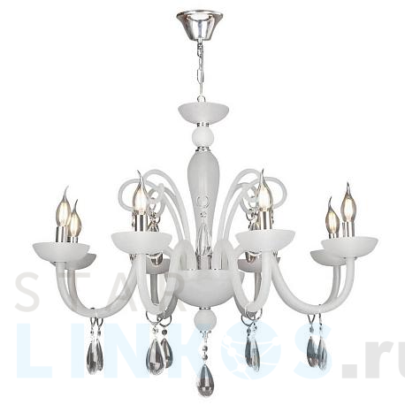 Купить Подвесная люстра Maytoni Cecilia DIA011PL-08W за 34 096 руб. в Туле фото 2 Купить с доставкой Подвесная люстра Maytoni Cecilia DIA011PL-08W в Туле фото 2