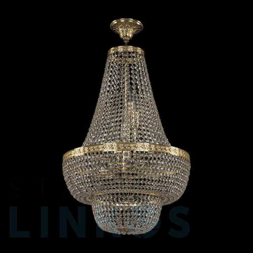 Купить Подвесная люстра Bohemia Ivele 19091/H2/45IV G за 53 375 руб. в Туле Купить с доставкой Подвесная люстра Bohemia Ivele 19091/H2/45IV G в Туле