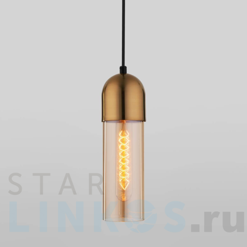 Купить Подвесной светильник Eurosvet Airon 50180/1 янтарный за 5 110 руб. в Туле Купить с доставкой Подвесной светильник Eurosvet Airon 50180/1 янтарный в Туле