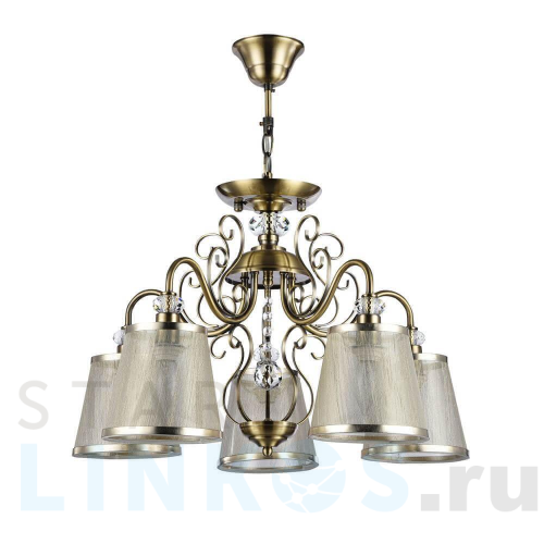 Купить Подвесная люстра Freya Driana FR2405-PL-05-BZ за 18 590 руб. в Туле Купить с доставкой Подвесная люстра Freya Driana FR2405-PL-05-BZ в Туле