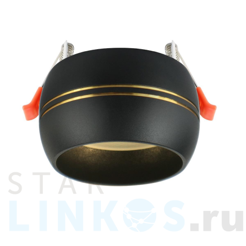 Купить Встраиваемый светильник ЭРА KL81 BK/GD Б0049009 за 929 руб. в Туле Купить с доставкой Встраиваемый светильник ЭРА KL81 BK/GD Б0049009 в Туле