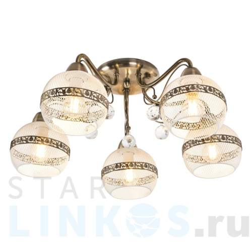 Купить с доставкой Потолочная люстра MyFar Frank MR1651-5C в Туле