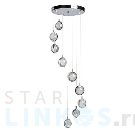 Купить Подвесная светодиодная люстра De Markt Капелия 730011809 за 55 990 руб. в Туле фото 2 Купить с доставкой Подвесная светодиодная люстра De Markt Капелия 730011809 в Туле фото 2
