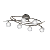 Купить Потолочная люстра Mantra Loop Satin Nickel 1812 в Туле