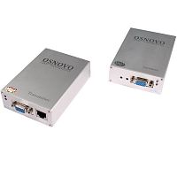 Купить Комплект TA-V/2+RA-V/2: передатчик и приемник для передачи VGA и аудиосигнала по UTP CAT5 до 100 м в Туле