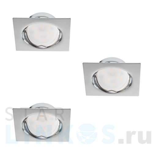 Купить с доставкой Точечный светильник (в комплекте 3 шт.) Kanlux TRIBIS II L C 23844 в Туле