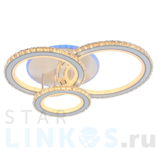 Купить Потолочная светодиодная люстра Profit Light 8061/3 WHT за 9 146 руб. в Туле Купить с доставкой Потолочная светодиодная люстра Profit Light 8061/3 WHT в Туле