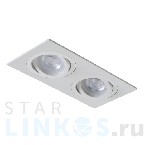 Купить Встраиваемый светильник Crystal Lux CLT 002С2 WH за 1 100 руб. в Туле Купить с доставкой Встраиваемый светильник Crystal Lux CLT 002С2 WH в Туле