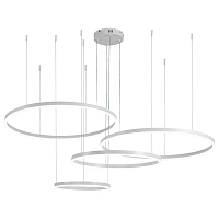 Купить Подвесная светодиодная люстра Indigo Galass 14001/4P White V000033L в Туле